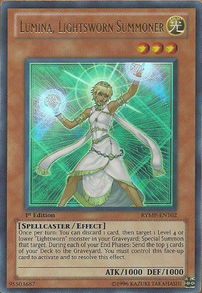 Lumina, Lightsworn Summoner [RYMP-EN102] Ultra Rare | Deep Dive Games St. Marys