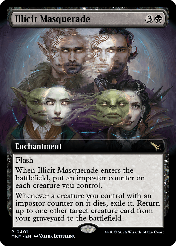 Illicit Masquerade (Extended Art) [Murders at Karlov Manor] | Deep Dive Games St. Marys