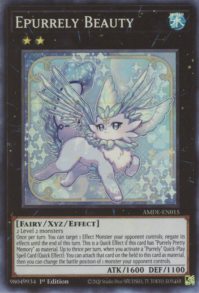 Epurrely Beauty [AMDE-EN015] Super Rare | Deep Dive Games St. Marys
