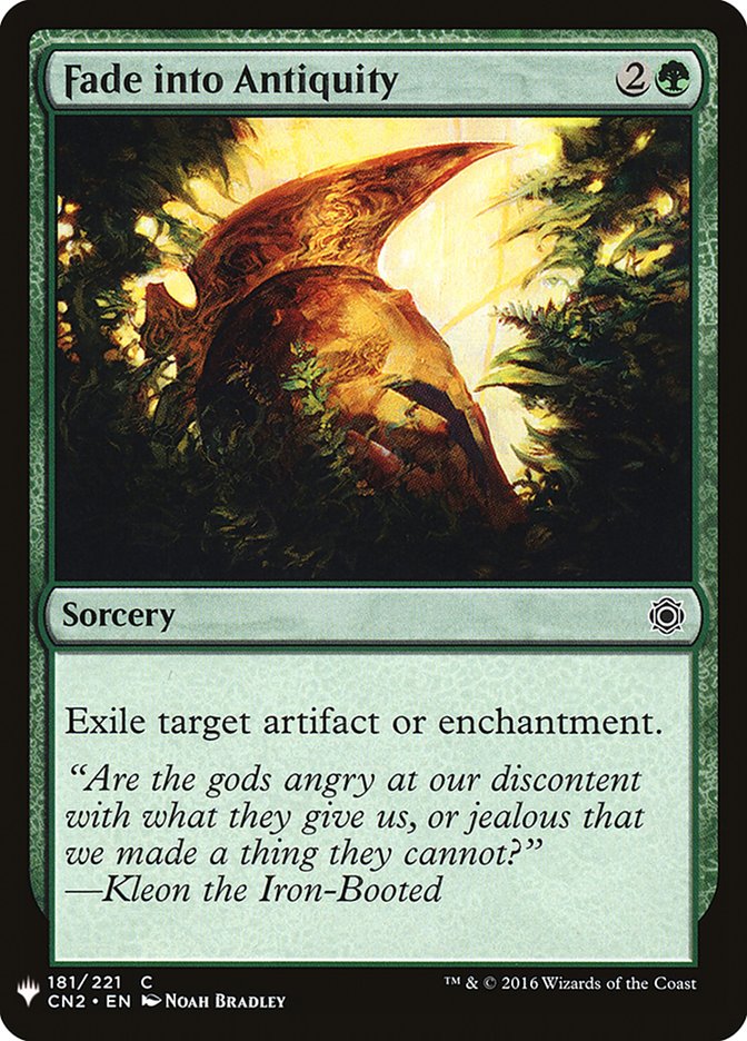 Fade into Antiquity [Mystery Booster] | Deep Dive Games St. Marys