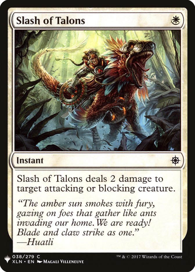 Slash of Talons [Mystery Booster] | Deep Dive Games St. Marys