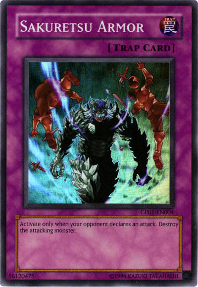 Sakuretsu Armor [CP01-EN004] Super Rare | Deep Dive Games St. Marys