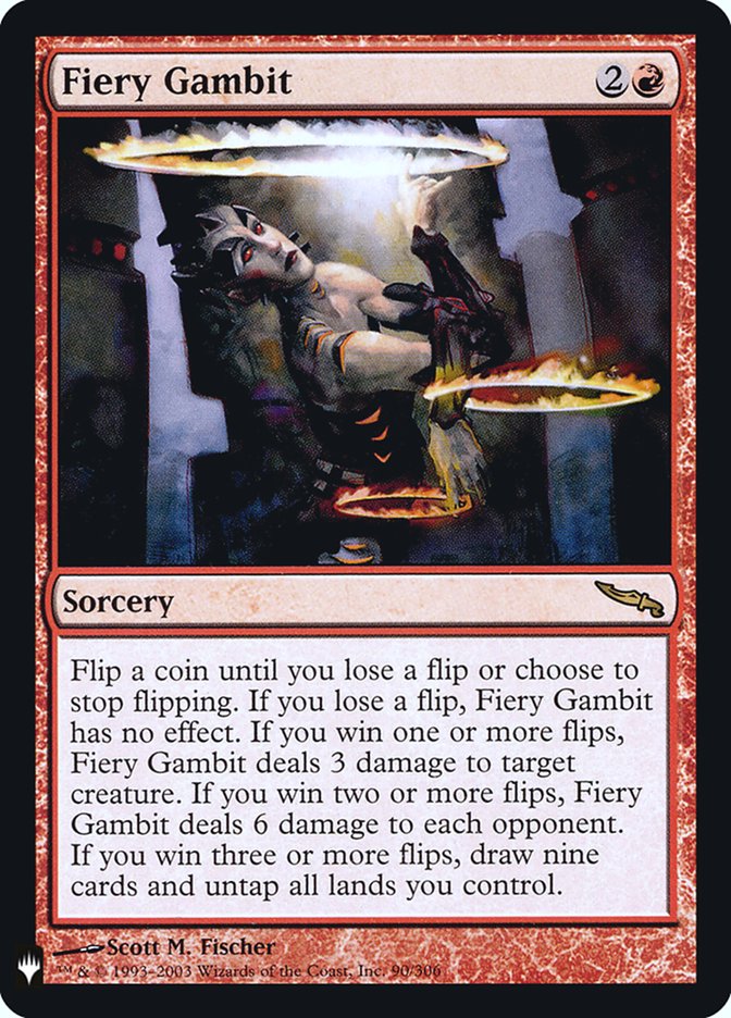 Fiery Gambit [Mystery Booster] | Deep Dive Games St. Marys