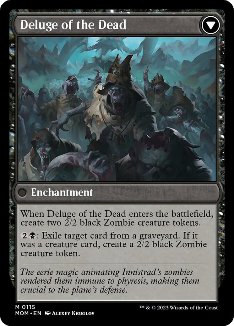 Invasion of Innistrad // Deluge of the Dead [March of the Machine] | Deep Dive Games St. Marys