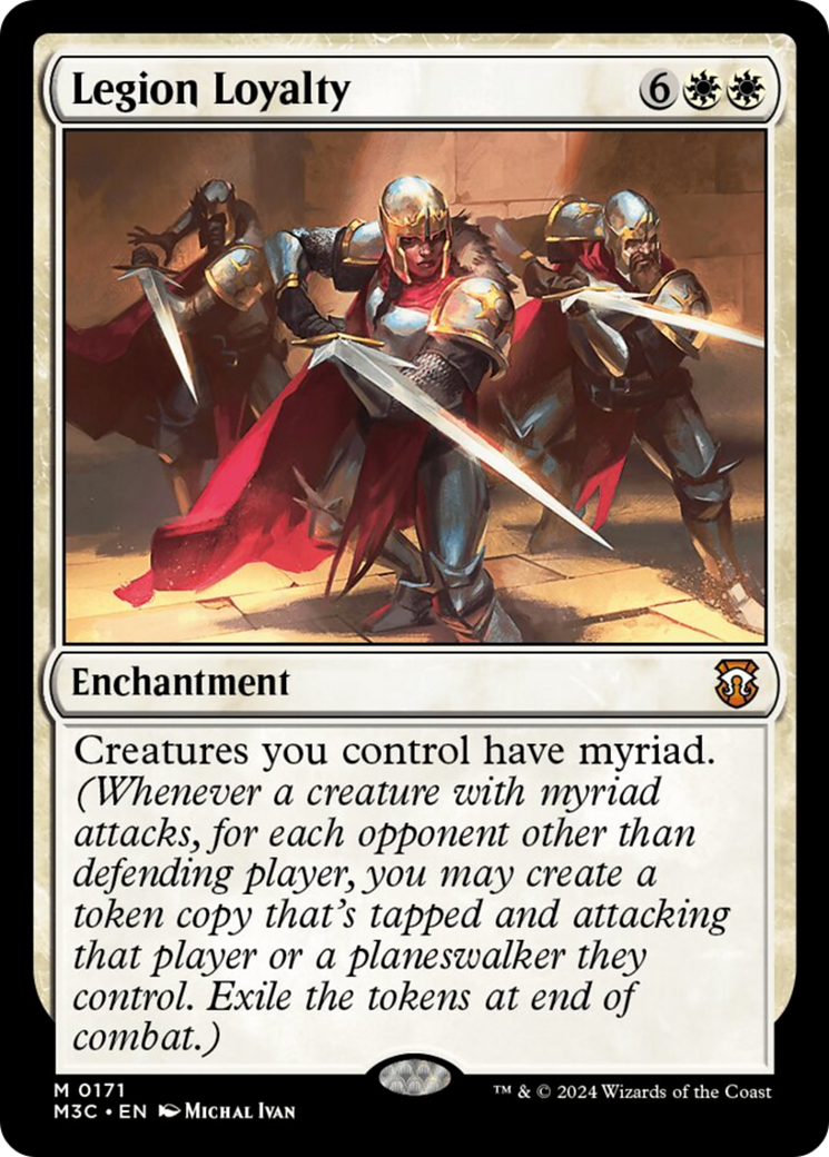 Legion Loyalty [Modern Horizons 3 Commander] | Deep Dive Games St. Marys