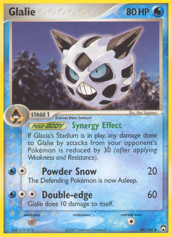 Glalie (30/108) [EX: Power Keepers] | Deep Dive Games St. Marys