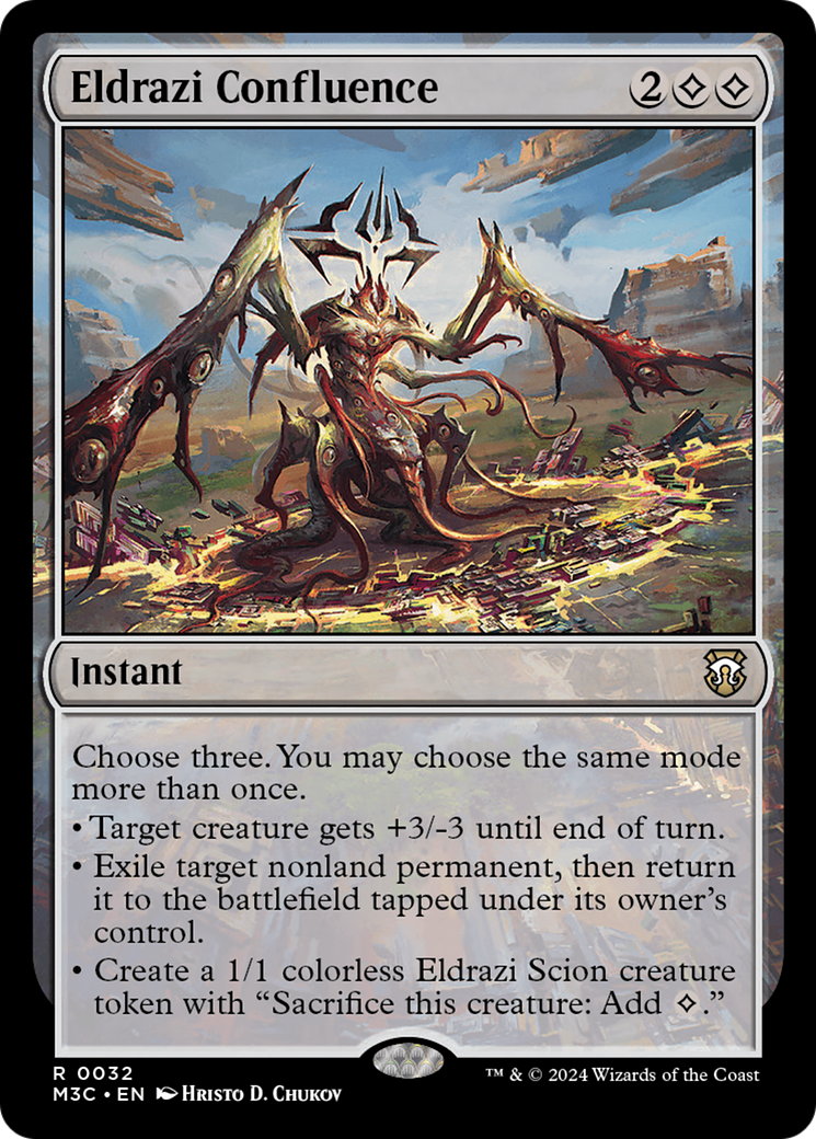 Eldrazi Confluence (Ripple Foil) [Modern Horizons 3 Commander] | Deep Dive Games St. Marys