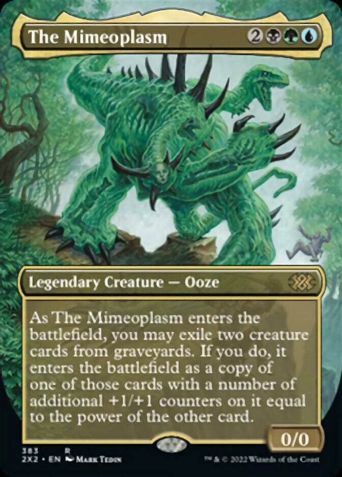 The Mimeoplasm (Borderless Alternate Art) [Double Masters 2022] | Deep Dive Games St. Marys