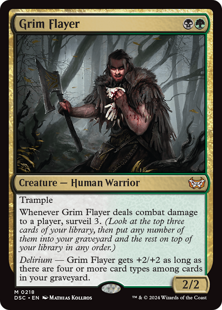 Grim Flayer [Duskmourn: House of Horror Commander] | Deep Dive Games St. Marys
