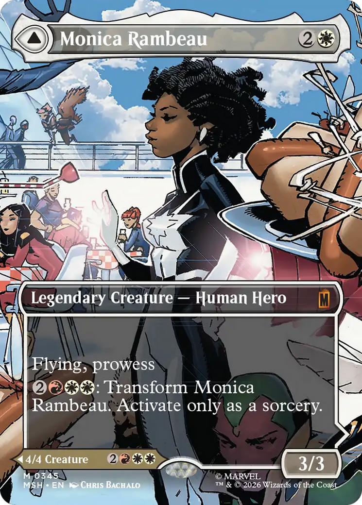 Monica Rambeau (Borderless) (0345) [Marvel Super Heroes] | Deep Dive Games St. Marys