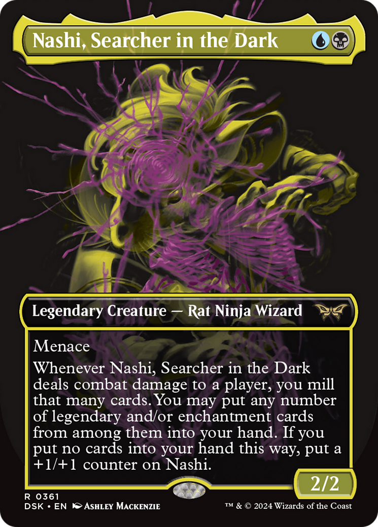 Nashi, Searcher in the Dark (Showcase) [Duskmourn: House of Horror] | Deep Dive Games St. Marys