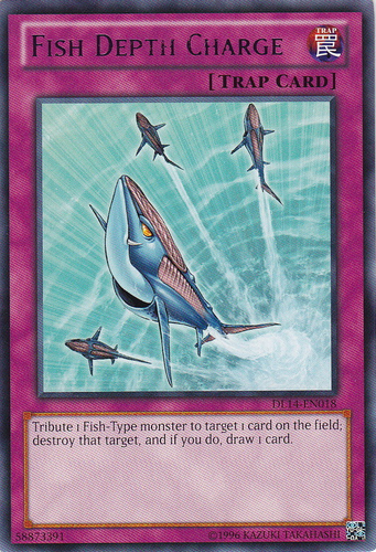 Fish Depth Charge (Blue) [DL14-EN018] Rare | Deep Dive Games St. Marys