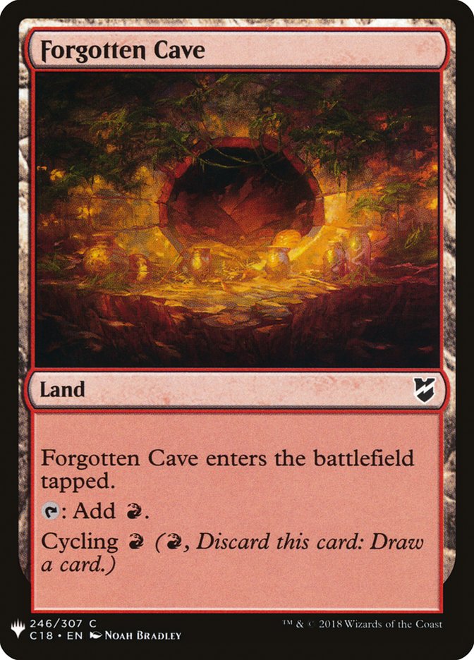Forgotten Cave [Mystery Booster] | Deep Dive Games St. Marys