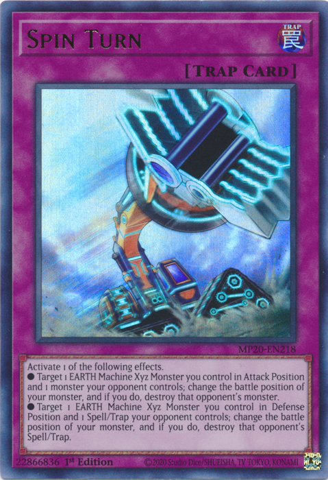 Spin Turn [MP20-EN218] Ultra Rare | Deep Dive Games St. Marys