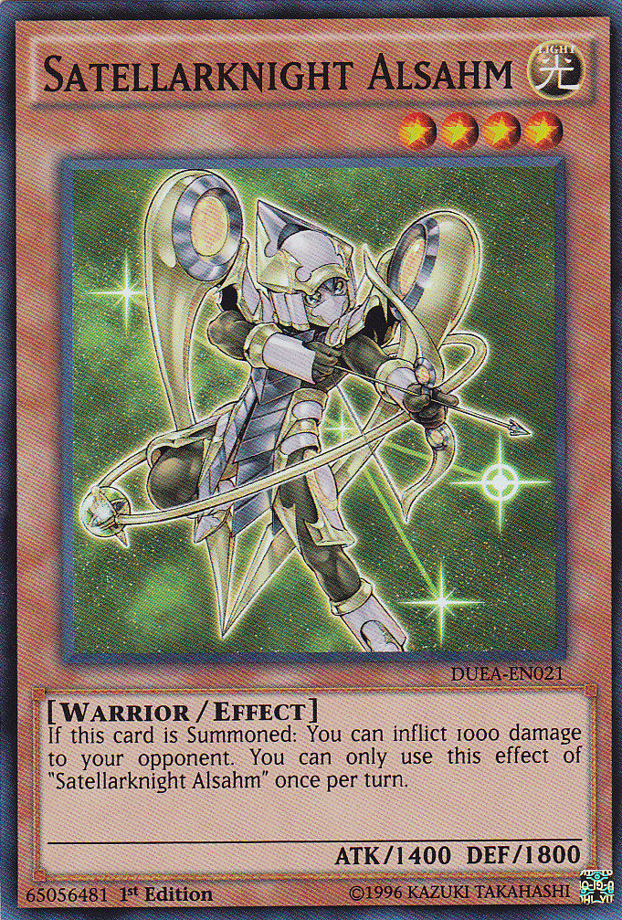 Satellarknight Alsahm [DUEA-EN021] Super Rare | Deep Dive Games St. Marys