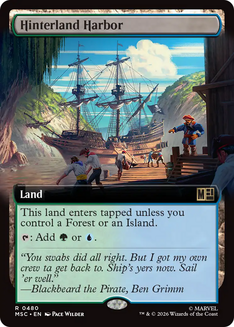 Hinterland Harbor (Extended Art) [Marvel Super Heroes Commander] | Deep Dive Games St. Marys