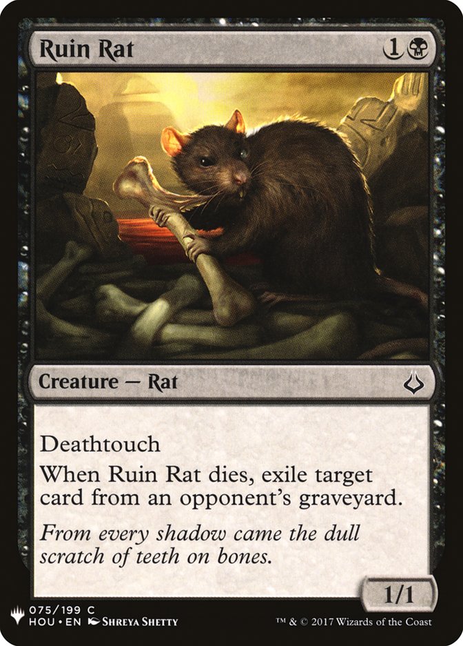 Ruin Rat [Mystery Booster] | Deep Dive Games St. Marys