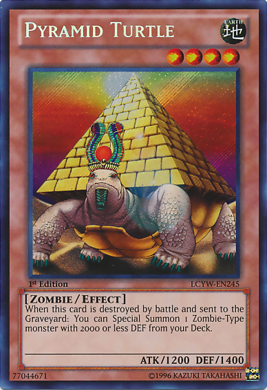 Pyramid Turtle [LCYW-EN245] Secret Rare | Deep Dive Games St. Marys