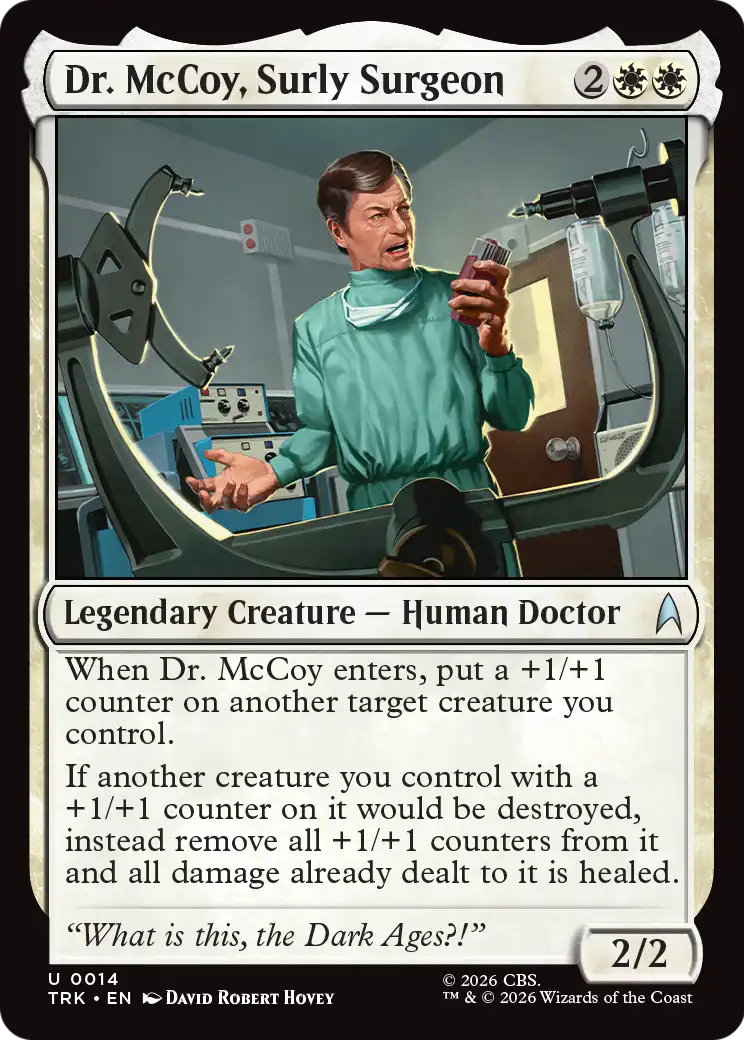 Dr. McCoy, Surly Surgeon [Star Trek] | Deep Dive Games St. Marys