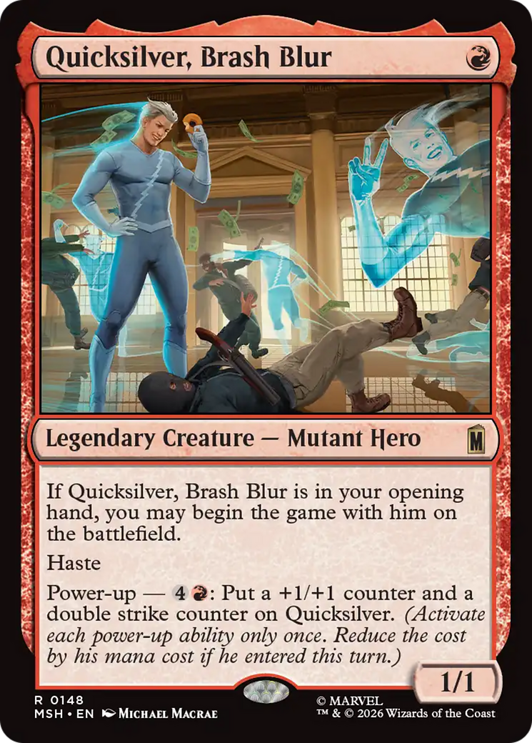 Quicksilver, Brash Blur [Marvel Super Heroes] | Deep Dive Games St. Marys