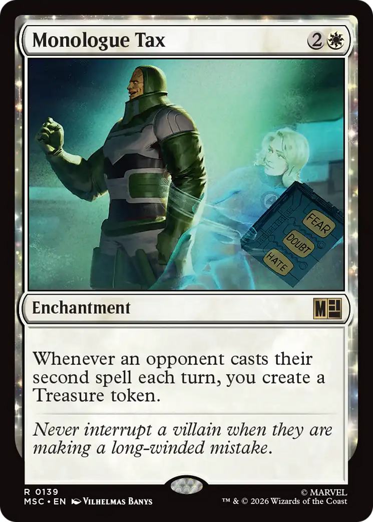 Monologue Tax [Marvel Super Heroes Commander] | Deep Dive Games St. Marys