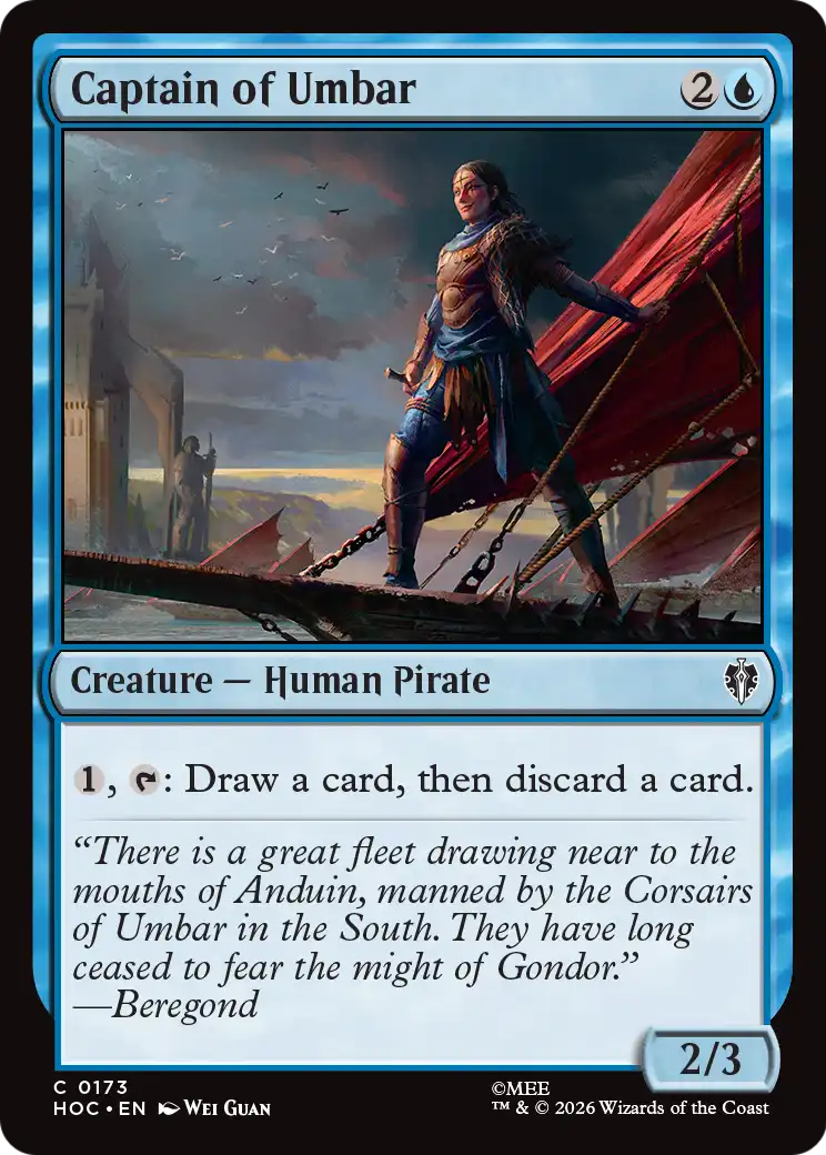 Captain of Umbar [The Hobbit: Eternal-Legal] | Deep Dive Games St. Marys