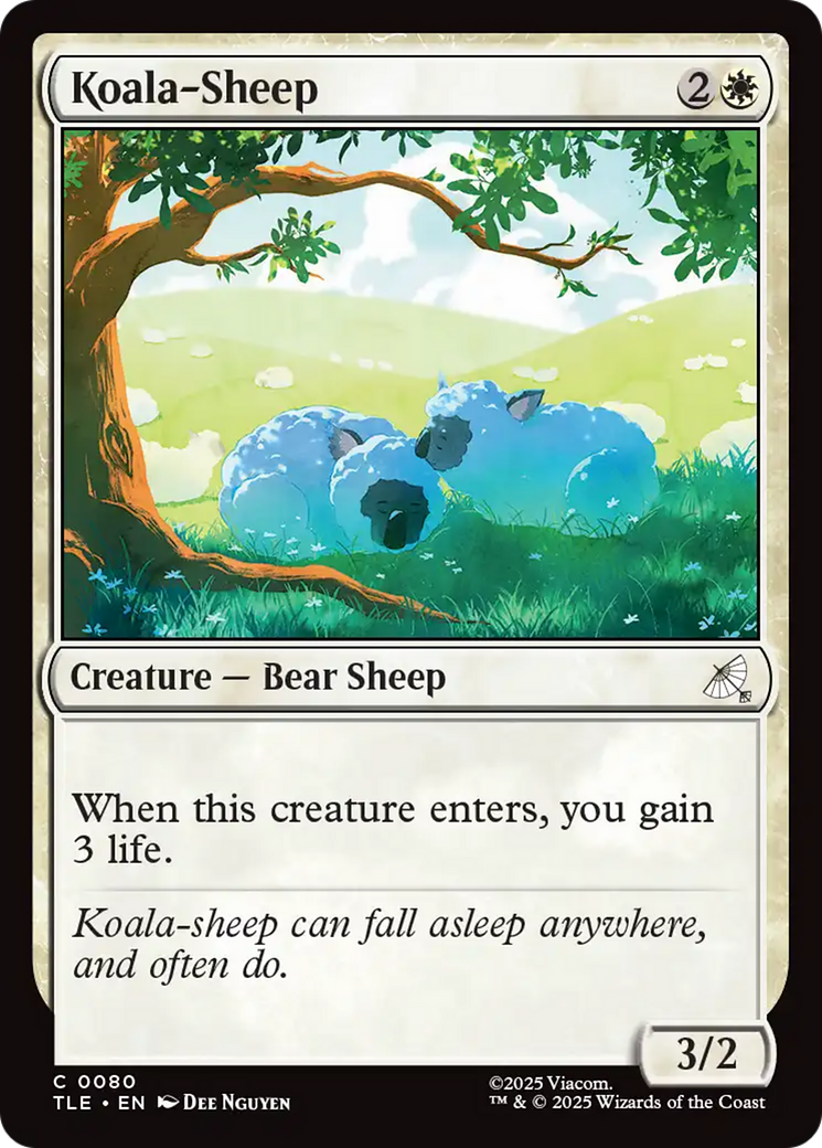 Koala-Sheep [Avatar: The Last Airbender: Eternal-Legal] | Deep Dive Games St. Marys