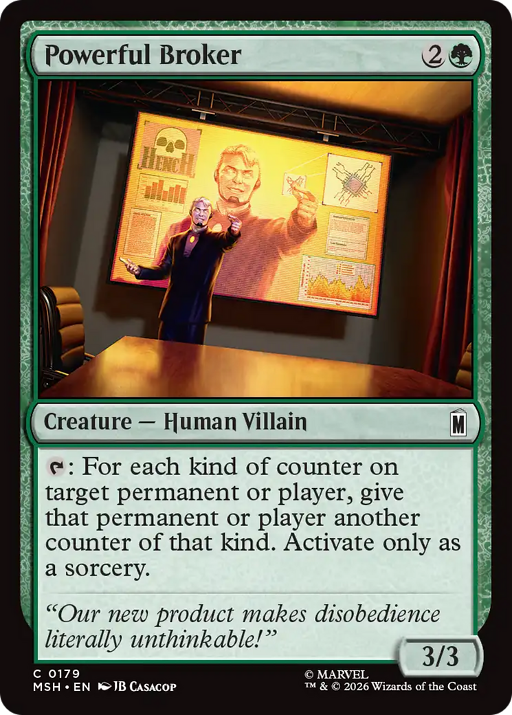 Powerful Broker [Marvel Super Heroes] | Deep Dive Games St. Marys