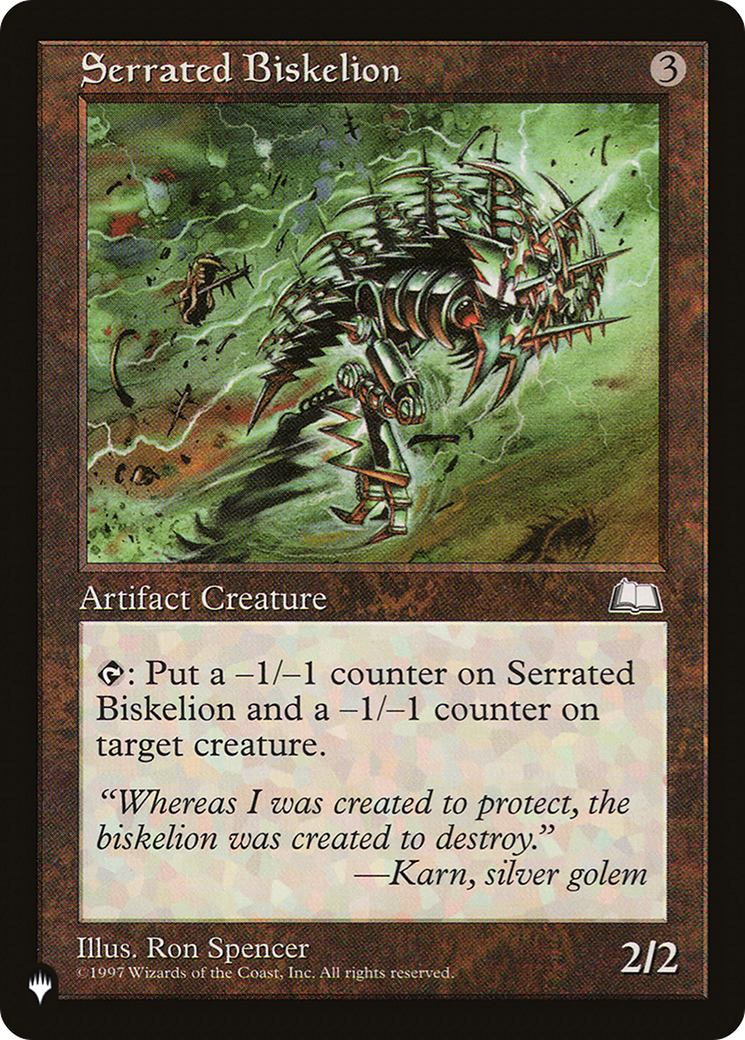 Serrated Biskelion [The List] | Deep Dive Games St. Marys