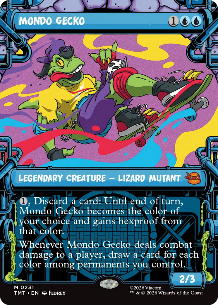 Mondo Gecko (Showcase) [Teenage Mutant Ninja Turtles] | Deep Dive Games St. Marys