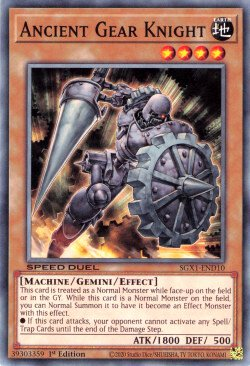 Ancient Gear Knight [SGX1-END10] Common | Deep Dive Games St. Marys