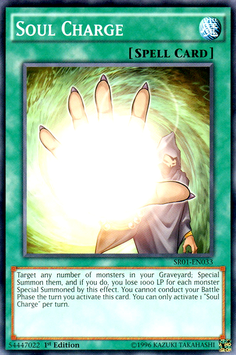 Soul Charge [SR01-EN033] Common | Deep Dive Games St. Marys