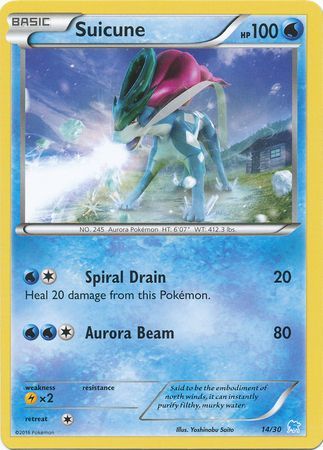 Suicune (14/30) [XY: Trainer Kit 3 - Suicune] | Deep Dive Games St. Marys