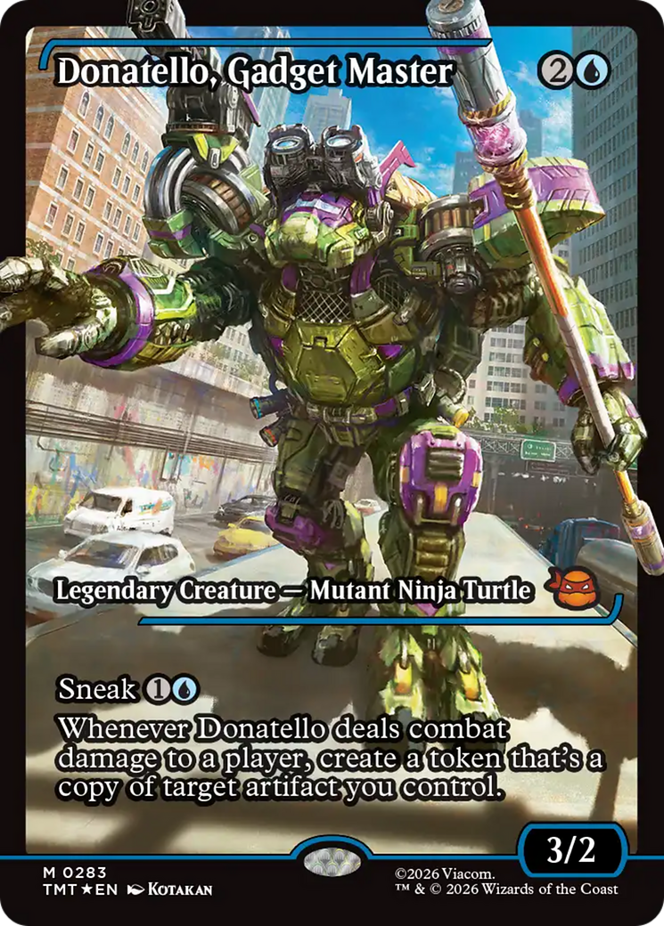 Donatello, Gadget Master (Showcase) [Teenage Mutant Ninja Turtles] | Deep Dive Games St. Marys
