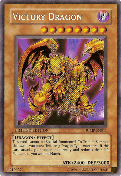 Victory Dragon [JUMP-EN011] Secret Rare | Deep Dive Games St. Marys