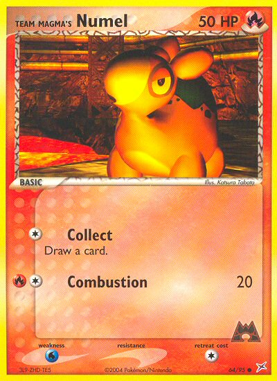 Team Magma's Numel (64/95) [EX: Team Magma vs Team Aqua] | Deep Dive Games St. Marys