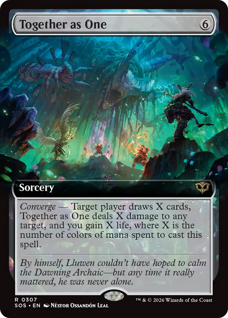 Together as One (Extended Art) [Secrets of Strixhaven] | Deep Dive Games St. Marys