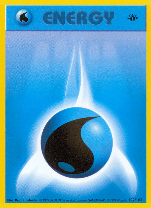 Water Energy (102/102) (Shadowless) [Base Set 1st Edition] | Deep Dive Games St. Marys