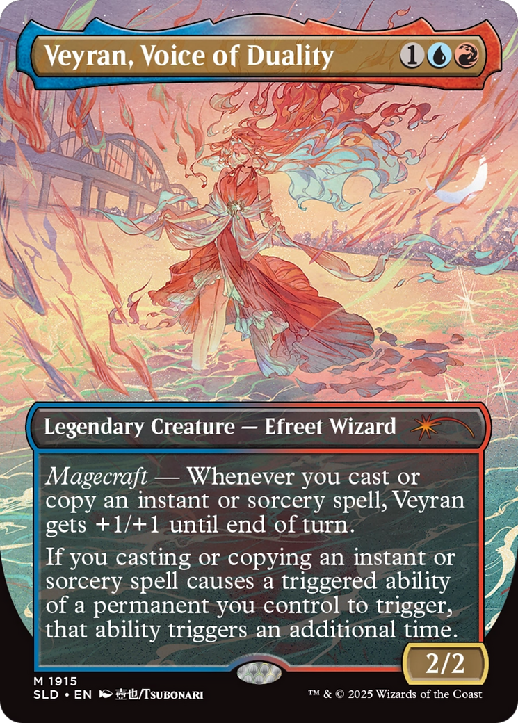 Veyran, Voice of Duality (Rainbow Foil) [Secret Lair Drop Series] | Deep Dive Games St. Marys