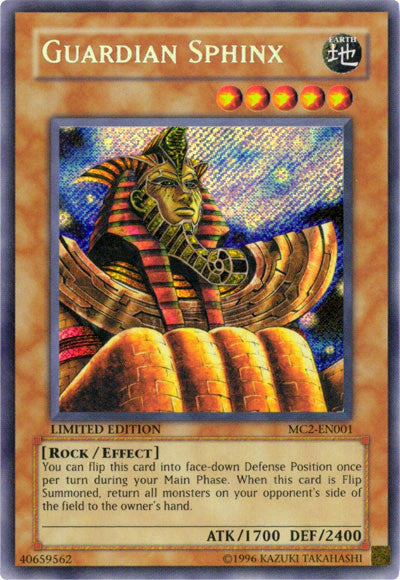 Guardian Sphinx [MC2-EN001] Secret Rare | Deep Dive Games St. Marys
