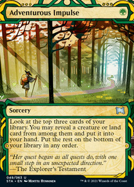 Adventurous Impulse [Strixhaven: Mystical Archive] | Deep Dive Games St. Marys