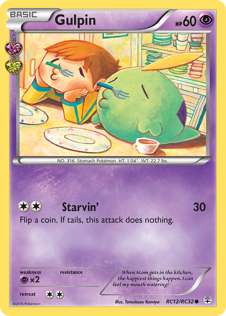 Gulpin (RC12/RC32) [XY: Generations] | Deep Dive Games St. Marys