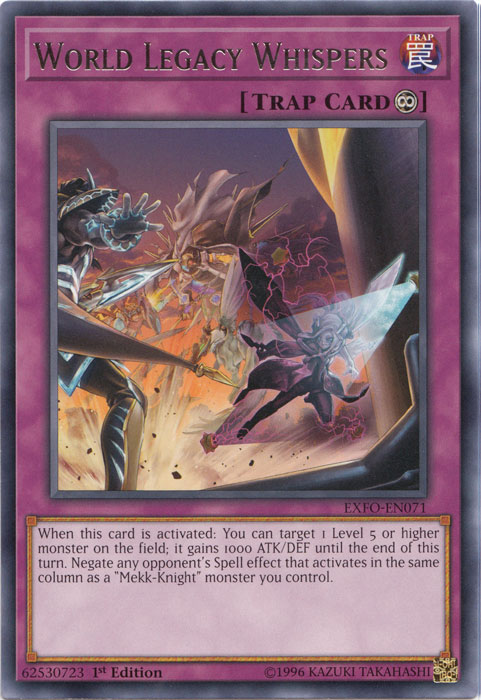 World Legacy Whispers [EXFO-EN071] Rare | Deep Dive Games St. Marys