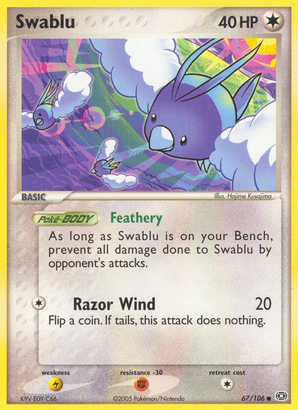 Swablu (67/106) [EX: Emerald] | Deep Dive Games St. Marys