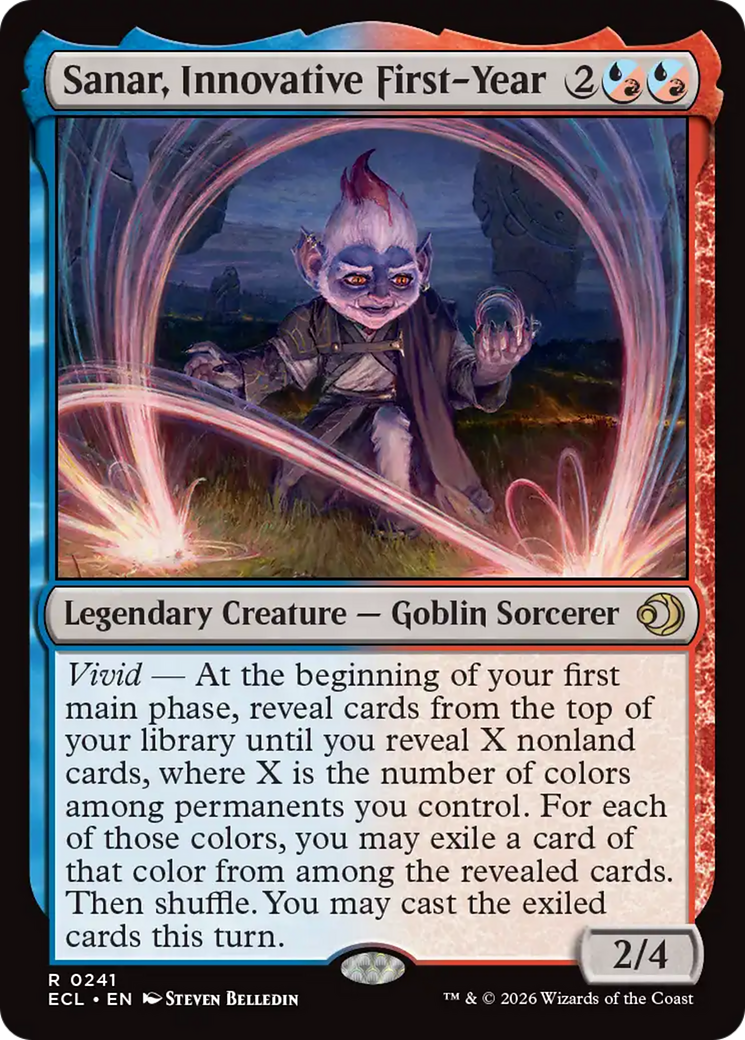 Sanar, Innovative First-Year [Lorwyn Eclipsed] | Deep Dive Games St. Marys