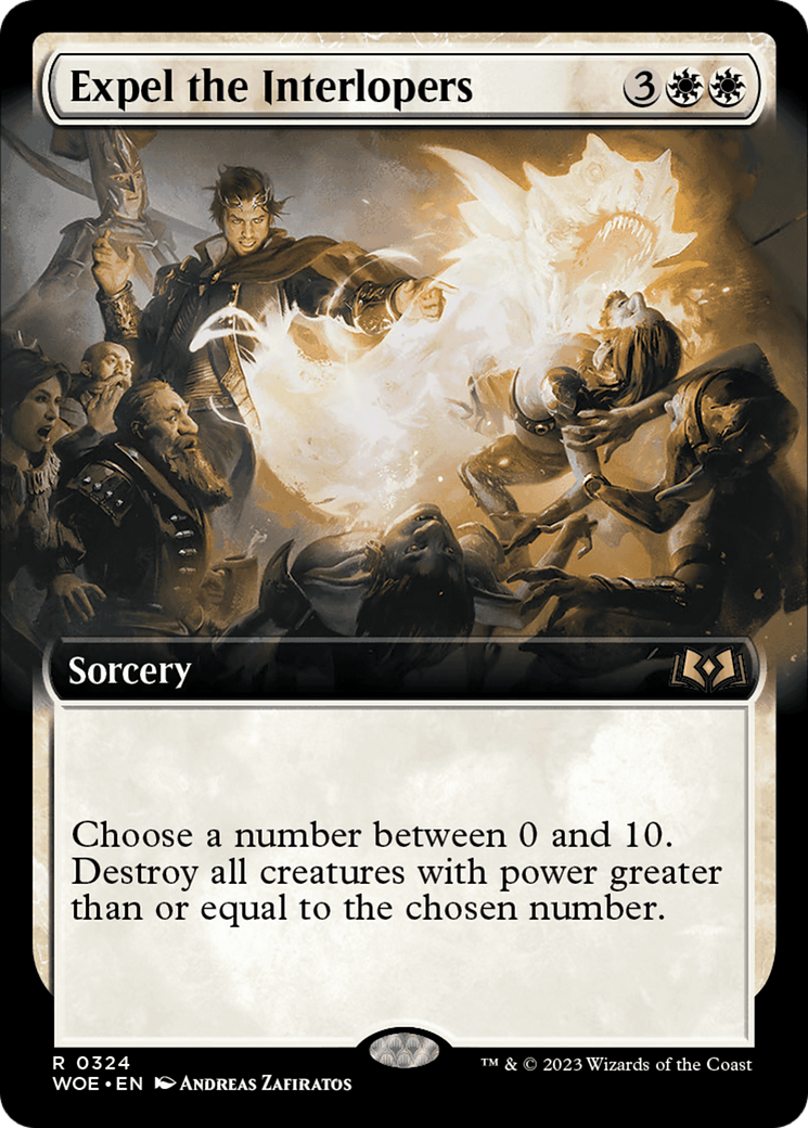 Expel the Interlopers (Extended Art) [Wilds of Eldraine] | Deep Dive Games St. Marys