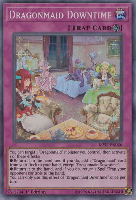 Dragonmaid Downtime [MYFI-EN026] Super Rare | Deep Dive Games St. Marys