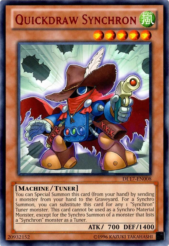 Quickdraw Synchron (Red) [DL17-EN008] Rare | Deep Dive Games St. Marys