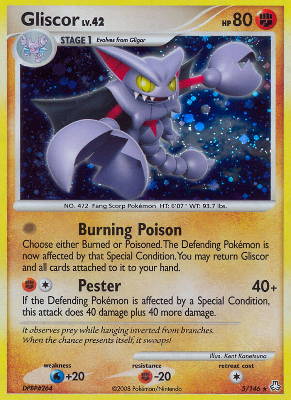Gliscor (5/146) (Theme Deck Exclusive) [Diamond & Pearl: Legends Awakened] | Deep Dive Games St. Marys