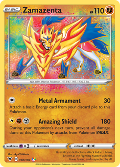 Zamazenta (102/185) [Sword & Shield: Vivid Voltage] | Deep Dive Games St. Marys